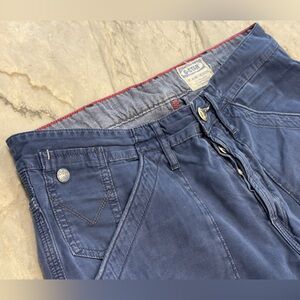 G-Star Raw 3D Taper Chino Shorts in Dark Blue